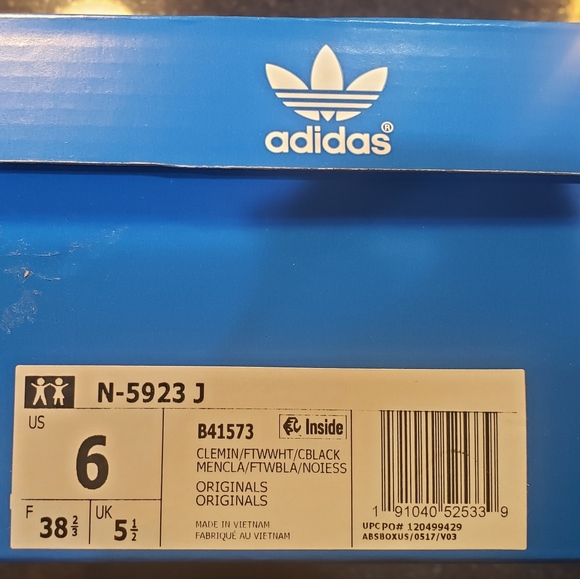 Adidas N-5923 Womens size 7.5 - green shoes - Picture 8 of 8